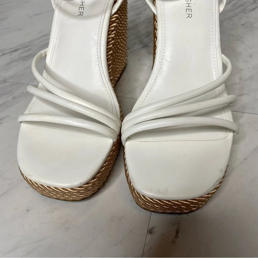 Marc Fisher Zeki Espadrille Wedge Sandal 8M